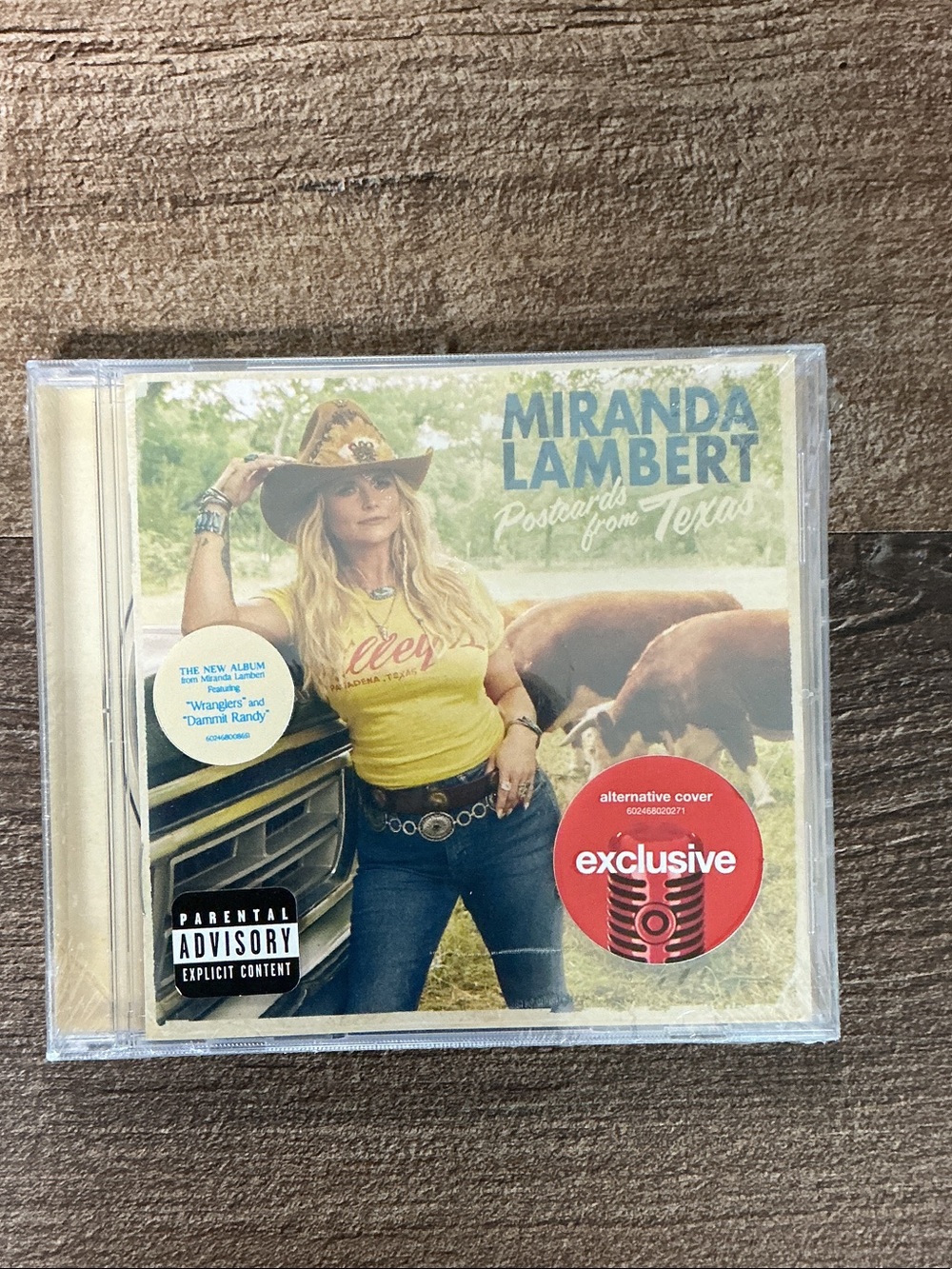 Miranda Lambert "Postcards from Texas" CD -